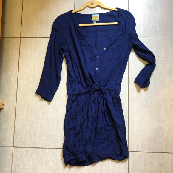 C&C California Dresses & Skirts - C&C California Navy Dress XS